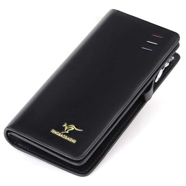 02: WK444-Brown| Wallet Men England Style Pu Leather Wallet Leisure Purse Style New Male Cluth Wallets Long Coin Purse Card Holders - Image 4